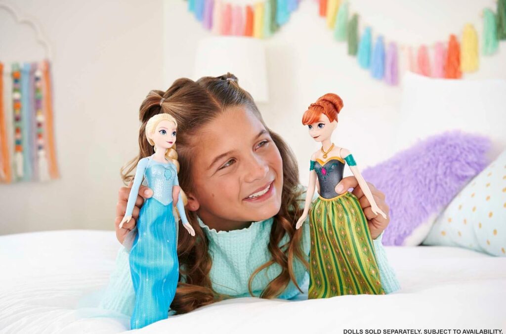 Disney Frozen by Mattel Disney Frozen Toys, Singing Elsa Doll in Signature Clothing, Sings “Let It Go” from the Disney Movie Frozen