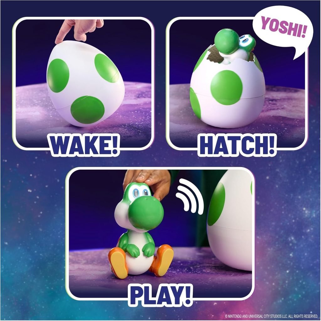 Hatchin’ Yoshi Interactive Egg (Super Mario) supporting product image 2