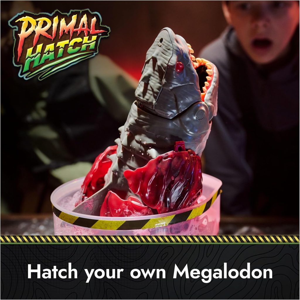 Primal Hatch Megalodon Hatching Shark Egg Interactive Toy supporting product image 1