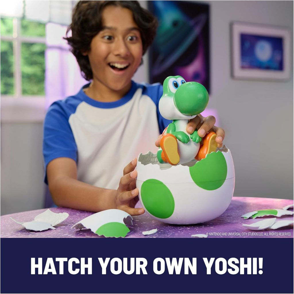 Hatchin’ Yoshi Interactive Egg (Super Mario) supporting product image 1