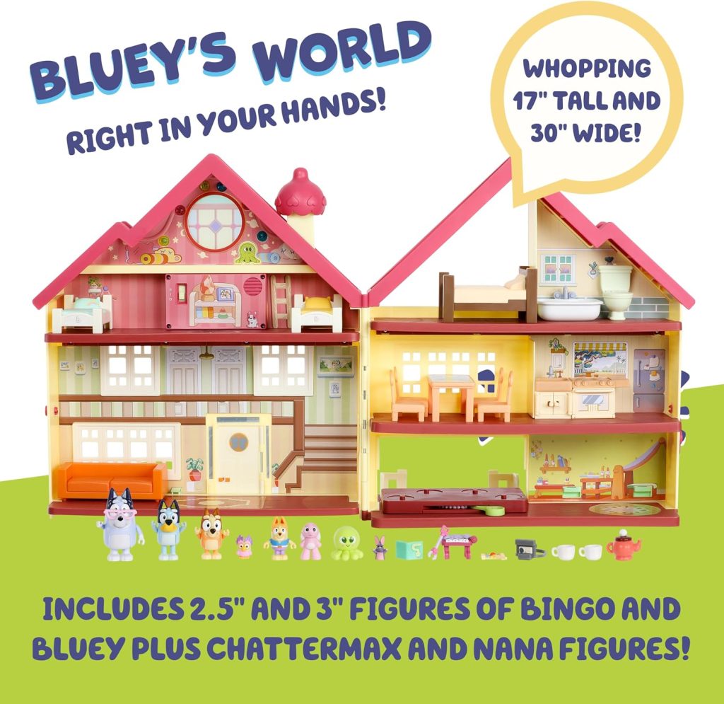 Bluey Ultimate Lights & Sounds Playhouse & Toy Box (Amazon Exclusive) supporting product image 1