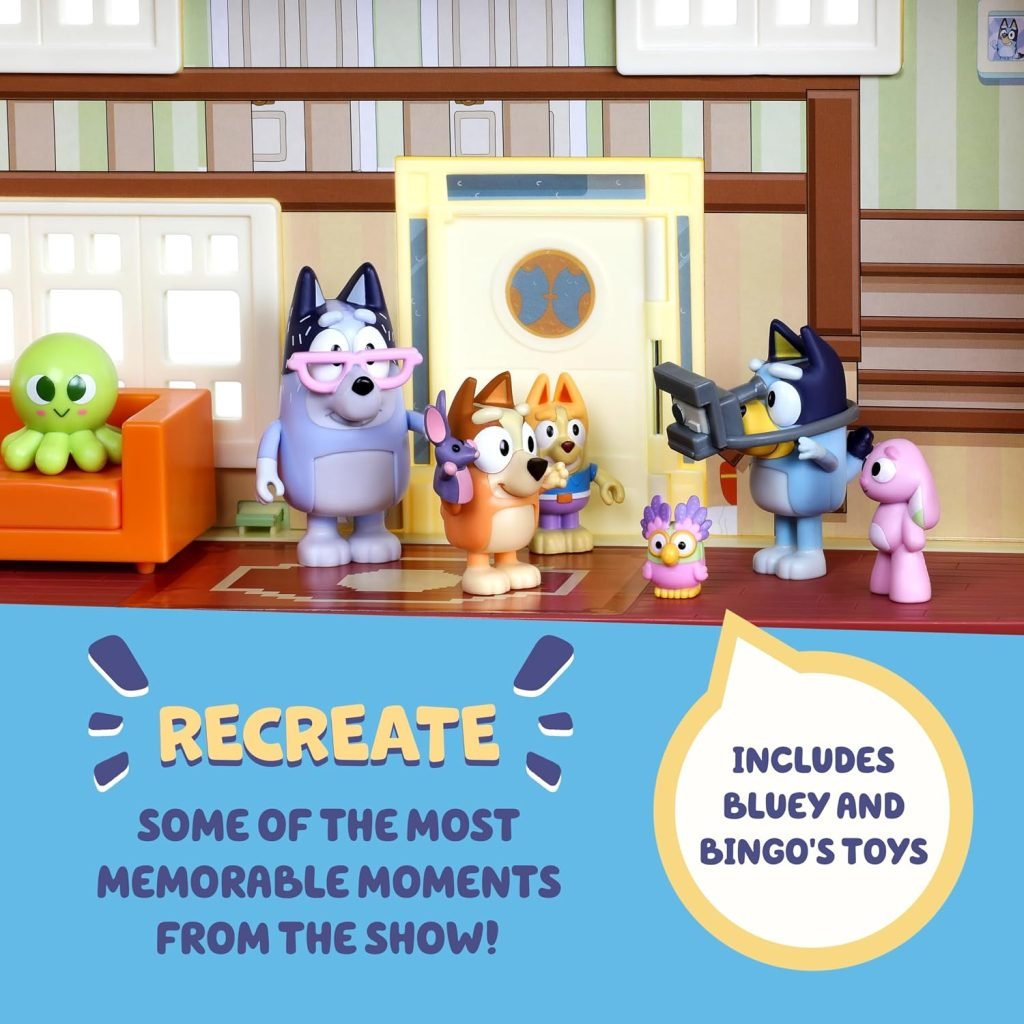 Bluey Ultimate Lights & Sounds Playhouse & Toy Box (Amazon Exclusive) supporting product image 2