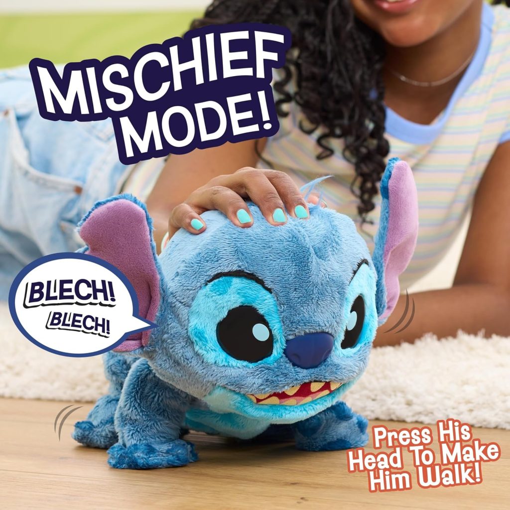 Disney Stitch Double Trouble Interactive Plush supporting product image 1